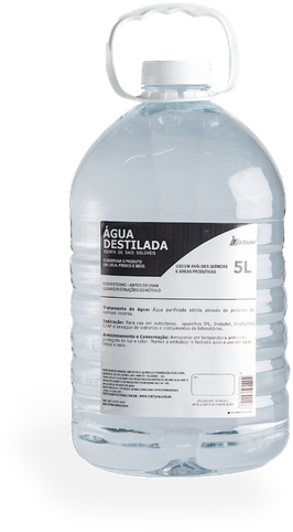 Água Destilada 5L